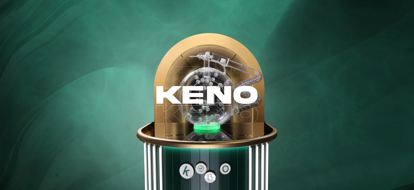 CreedRoomz Live Keno: 24/7 lottery with RNG ball machine