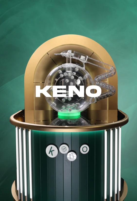 CreedRoomz Live Keno: 24/7 lottery with RNG ball machine